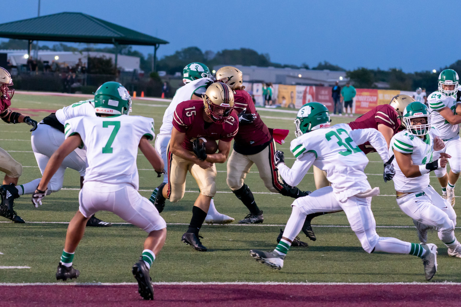 Lincoln Christian 51, Seminole 8